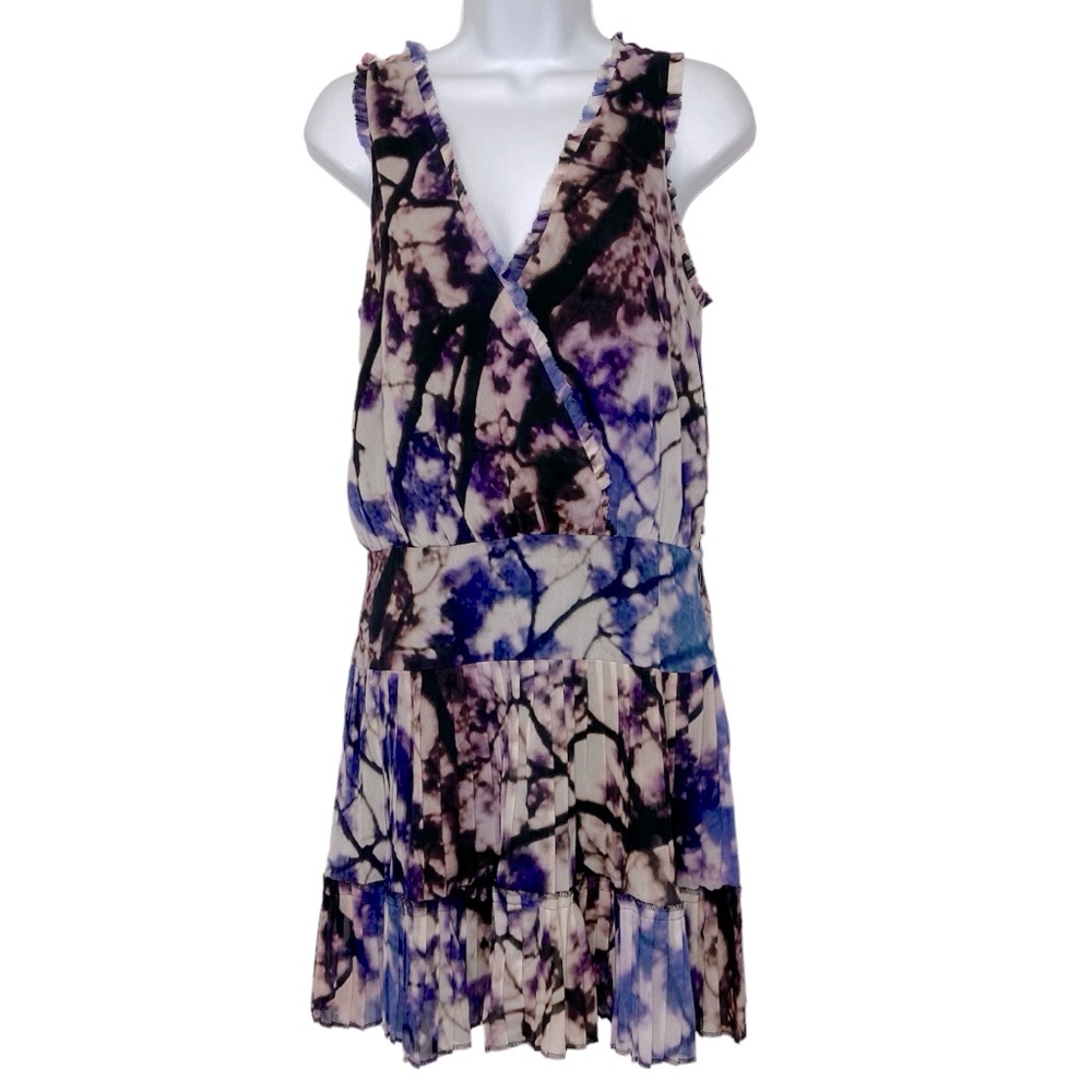 Nicole Miller Artelier Abstract Print Dress